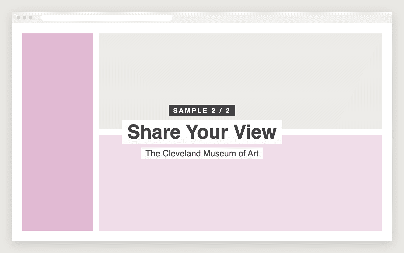 Sample screenshot 2 of Share Your View